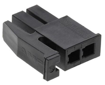 TE Connectivity Micro MATE-N-LOK Steckverbindergehäuse Buchse 3mm, 2-polig / 2-reihig Gerade, Kabelmontage Für