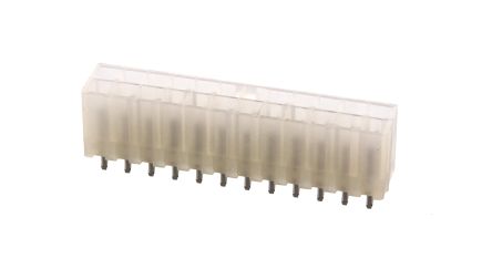 TE Connectivity VAL-U-LOK Leiterplatten-Stiftleiste Gerade, 24-polig / 2-reihig, Raster 4.2mm, Kabel-Platine,