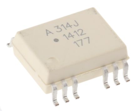 Broadcom SMD Dual Optokoppler DC-In / Transistor-Out, 16-Pin SO, Isolation 3750 V Ac