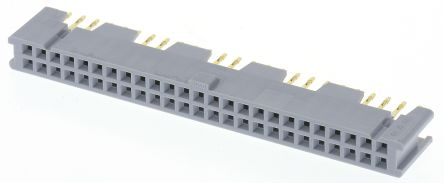 3M 8500 Leiterplattenbuchse Gerade 50-polig / 2-reihig, Raster 2.54mm