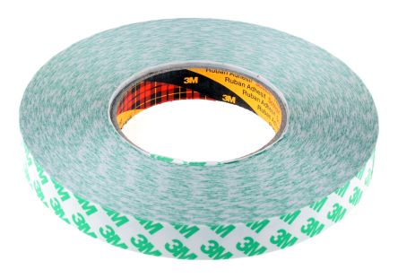 3M 9087 White Double Sided Plastic Tape 