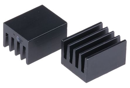 Fischer Elektronik Kühlkörper Für Universelle Rechteckige Alu 71K/W, 10mm X 8mm X 6mm