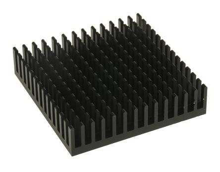 Fischer Elektronik Kühlkörper Für Universelle Quadratische Alu 8 → 1.9K/W, 51mm X 51mm X 12.3mm, Klebmontage