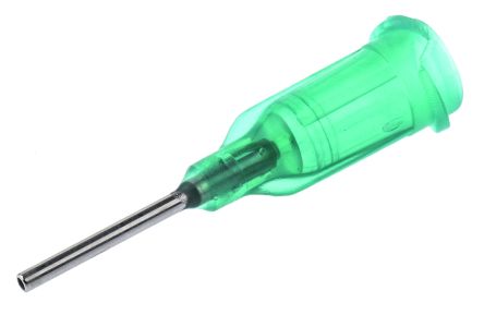 Metcal 点胶针头, TE, 直, 绿色, 规格号18G, 使用于10 cc 注射器