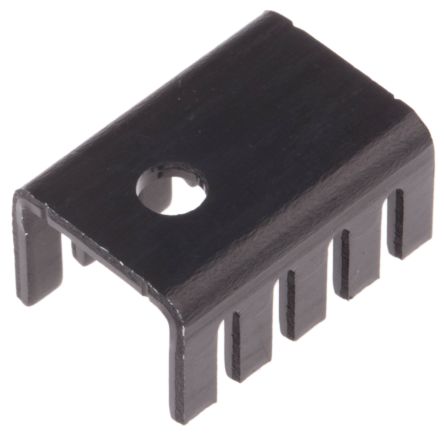 AAVID 电子散热器, 13.21 x 19.05 x 9.52mm, 25.9°C/W, 黑色