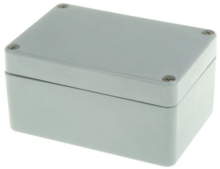 Fibox Caja De Poliéster Gris, 110 X 75 X 55mm, IP65