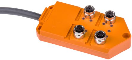 Lumberg Automation 传感器分线盒, ASB系列, M12分线盒, 4端口