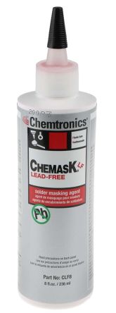 Chemtronics Lead Free,, Peelable Solder Mask 250ml Bottle