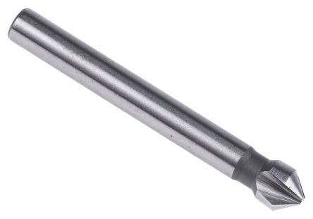EXACT HSS Drill Bit, 6.3mm Head, 3 Flute(s), 90°, 1 Piece(s)
