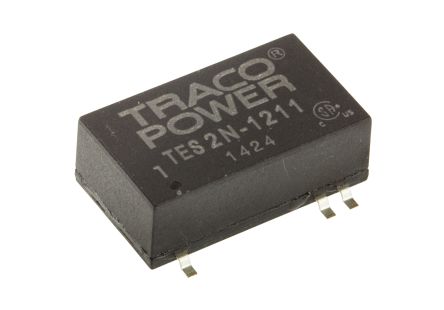 TRACOPOWER TES 2N DC/DC-Wandler 2W 12 V Dc IN, 5V Dc OUT / 400mA 1.5kV Dc Isoliert
