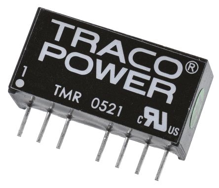 TRACOPOWER TMR 2 DC/DC-Wandler 2W 5 V Dc IN, ±5V Dc OUT / ±200mA 1.6kV Dc Isoliert