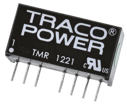 TRACOPOWER TMR 2 DC/DC-Wandler 2W 12 V Dc IN, ±5V Dc OUT / ±200mA 1.6kV Dc Isoliert