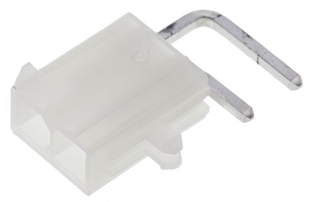 Molex Mini-Fit Jr. Leiterplatten-Stiftleiste Gewinkelt, 2-polig / 2-reihig, Raster 4.2mm, Kabel-Platine,