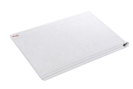 Esselte Dokumentenfach Typ Stanztasche Für Papiergröße A4 PVC Transparent 5-Tafeln H. 280mm B. 305mm