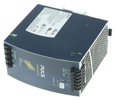 PULS DIMENSION Q Switch Mode DIN Rail Power Supply, 380 → 480V Ac Ac Input, 36V Dc Dc Output, 13.3A Output, 480W
