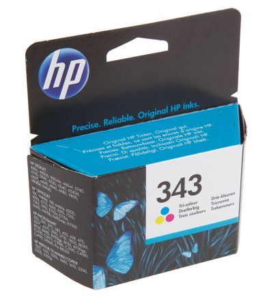 Hewlett Packard HP 343 Druckerpatrone Für Patrone Mehrfarbig 1 Stk./Pack Seitenertrag 330