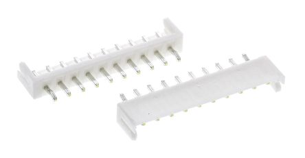 JST EH Leiterplatten-Stiftleiste Gerade, 10-polig / 1-reihig, Raster 2.5mm, Kabel-Platine, Lötanschluss-Anschluss,