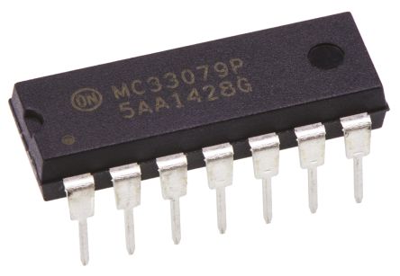 Low Noice Quad Op Amp MC33079P