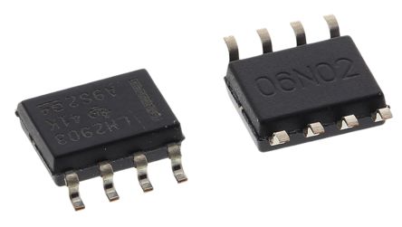 Texas Instruments LM2903D, Dual Comparator, Open Collector O/P, 1.3μs 3 → 28 V 8-Pin SOIC