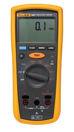 Fluke 1507 Isolationsprüfgerät, 200mA, 1000V / 10GΩ Isolationstester