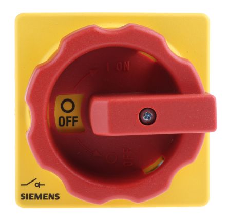 Siemens 3LD2203 Trennschalter 3-polig 32A Tafelmontage Rot IP 65 11,5kW 690V Ac 3-phasig SENTRON 3 Öffner