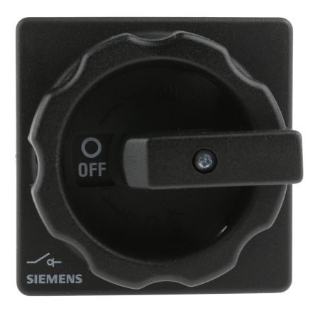 Siemens Trennschalter 3-polig 32A Tafelmontage Schwarz IP 65 11,5kW 690V Ac 3-phasig SENTRON