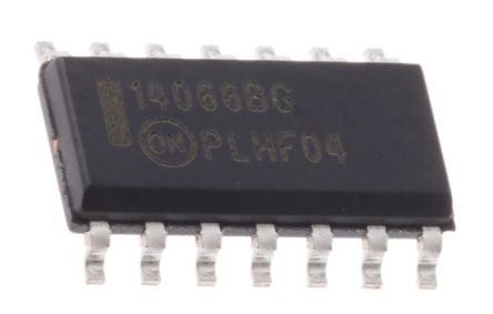 Onsemi Analoger Schalter, 14-Pin, SOIC, 12 V, 15 V, 5 V, 9 V- Einzeln