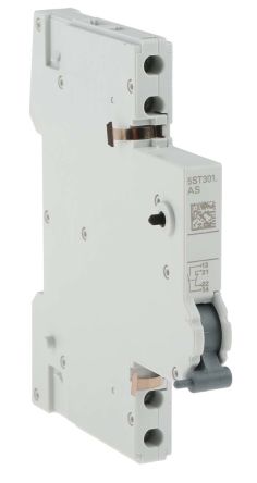 Siemens Auxiliary Contact, 2 Contact, 1NC + 1NO, DIN Rail Mount, SENTRON