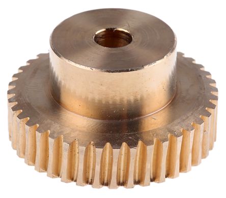 RS PRO Schneckenradgetriebe, 0.8 Modul, Bronze, 40 Zähne