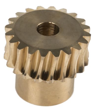 RS PRO Schneckenradgetriebe, 1 Modul, Bronze, 20 Zähne