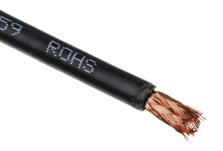 RS PRO RG62A/U同轴电缆, 100m长, 93 Ω, 黑色