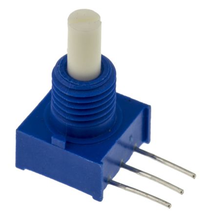 Bourns 3310C Series Conductive Plastic Potentiometer With A 3.17 Mm Dia. Shaft, 2kΩ, ±20%, 0.25W, ±1000ppm/°C