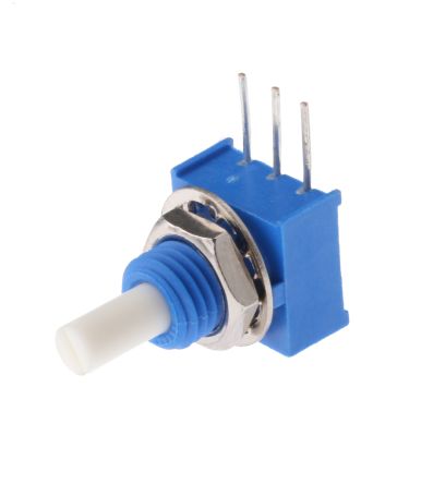 Bourns 3310C Series Conductive Plastic Potentiometer With A 3.17 Mm Dia. Shaft, 20kΩ, ±20%, 0.25W, ±1000ppm/°C