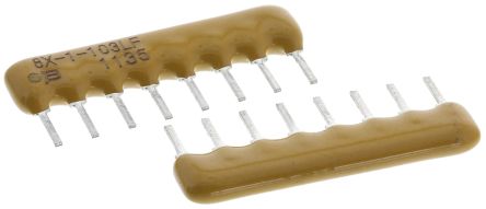 Bourns, 4600X 4.7kΩ ±2% Bussed Resistor Array, 7 Resistors, 1W Total, SIP, Through Hole