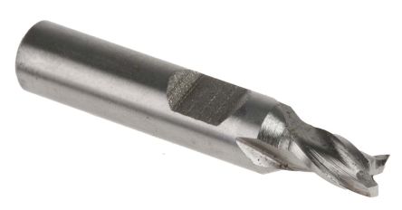 RS PRO Weldon立铣刀, 钴高速钢制, 4mm刀直径, 6.5mm刀长, 6 mm柄直径, 32.5 mm总长