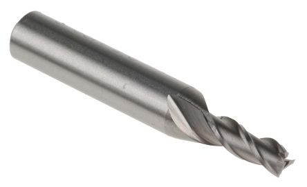 RS PRO Weldon立铣刀, 高速钢制, 3.5mm刀直径, 8.5mm刀长, 6 mm柄直径, 36.5 mm总长