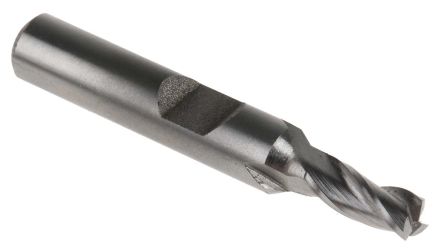 RS PRO Weldon立铣刀, 高速钢制, 4mm刀直径, 9.5mm刀长, 6 mm柄直径, 39 mm总长