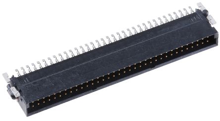 ERNI SMC Leiterplatten-Stiftleiste Gewinkelt, 68-polig / 2-reihig, Raster 1.27mm, Platine-Platine,