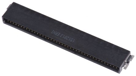 ERNI SMC Leiterplatten-Stiftleiste Gewinkelt, 80-polig / 2-reihig, Raster 1.27mm, Platine-Platine,