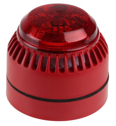 Eaton Combiné Balise/sirène Série Fulleon, Lentille Rouge à LED, 9 → 30 V C.c.