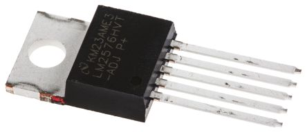 Texas Instruments, LM2576HVT-ADJ/NOPB Step-Down Switching Regulator, 1-Channel 3A Adjustable 5-Pin, TO-220