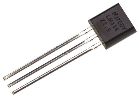 Texas Instruments Spannungsreferenz, 2.5V TO-92, Fest, 3-Pin, ±4 %, Shunt, 10mA