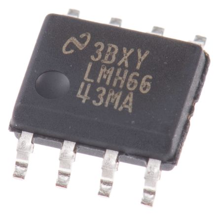 Texas Instruments Operationsverstärker SMD SOIC, Einzeln Typ. 3 → 12 V, Biplor Typ. ±3 V, ±5 V, 8-Pin