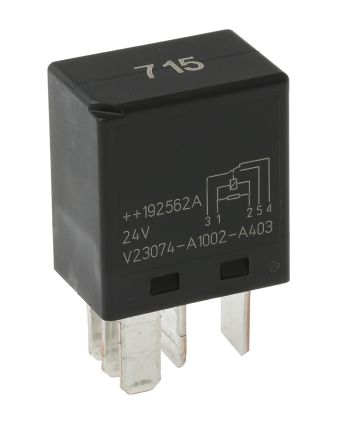 TE Connectivity A Kfz-Relais 24V Dc 1.6W 430Ω 1-poliger Wechsler
