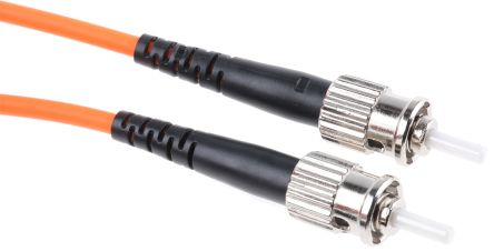 RS PRO LWL-Kabel 1m Multi Mode Orange ST ST 50/125μm