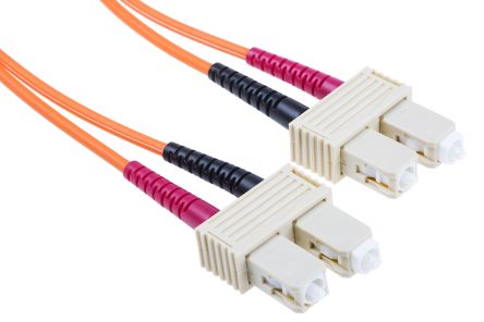 RS PRO LWL-Kabel 3m Multi Mode Orange SC SC 62.5/125μm