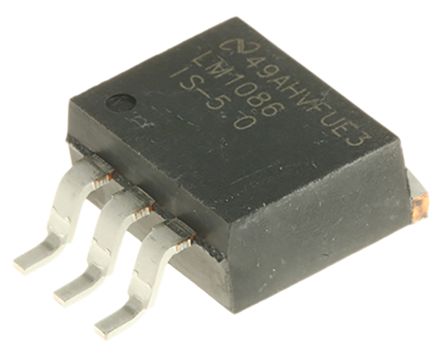 Texas Instruments LM1086IS-5.0/NOPB, 1 Low Dropout Voltage, Voltage Regulator 1.5A, 5 V 3-Pin, D2PAK (TO-263)