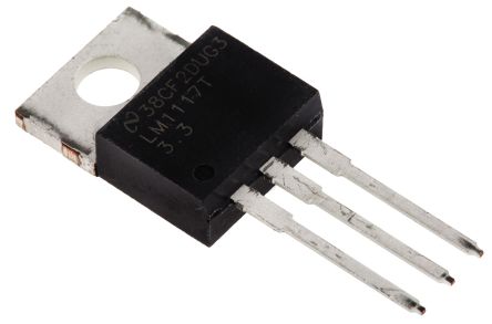 Texas Instruments LM1117T-3.3/NOPB, 1 Low Dropout Voltage, Voltage Regulator 800mA, 3.3 V 3-Pin, TO-220