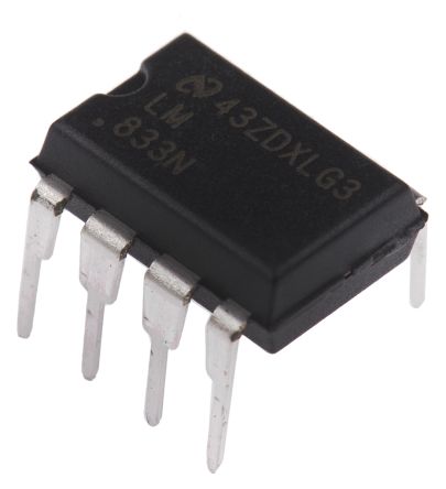 Texas Instruments Operationsverstärker Audio THT MDIP, Biplor Typ. ±12 V, ±15 V, ±9 V, 8-Pin