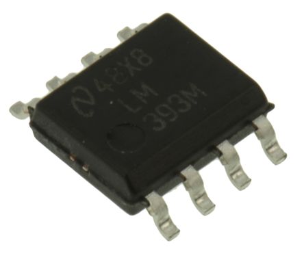 Texas Instruments Komparator LM393M/NOPB, Open Collector 1.3μs 2-Kanal SOIC 8-Pin 3 Bis 28 V